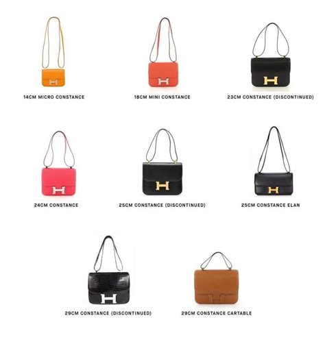 constance hermes bag sizes